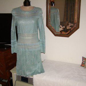 St. John light green dressy dress size 12